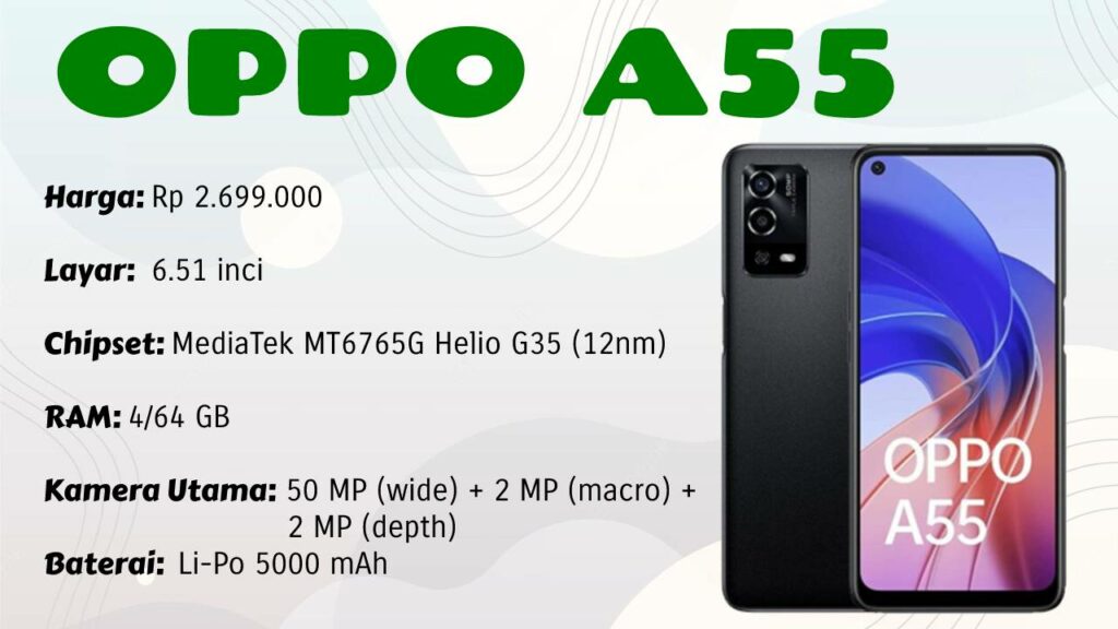 Oppo A55