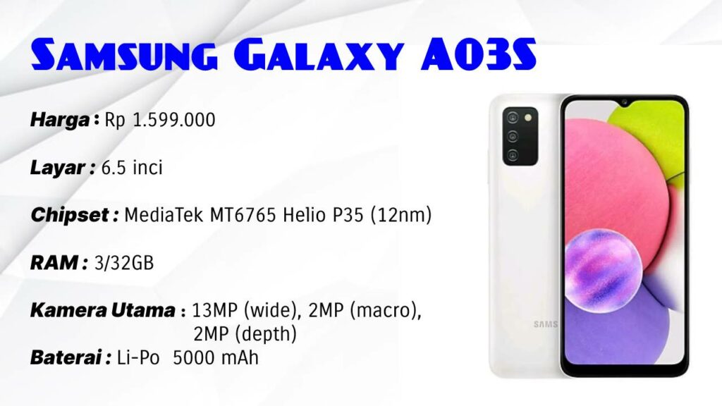 Samsung Galaxy A03s 3 32gb