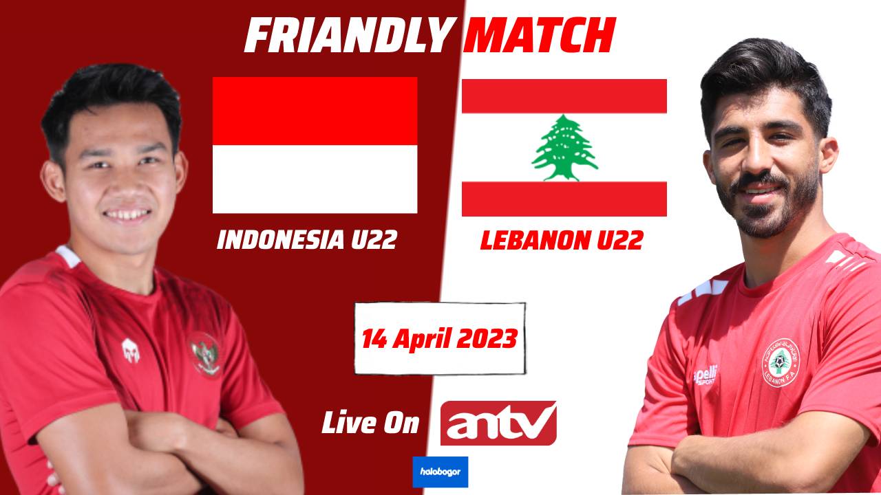 Indonesia U22 vs Lebanon U22 Friendly Match 2023 Leg 1 Live ANTV