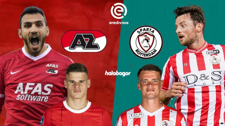 Prediksi AZ Alkmaar vs Sparta Rotterdam Eredivisie Liga Belanda 2022-2023