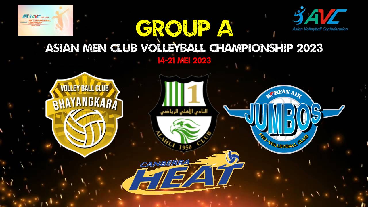 Jadwal  Jakarta Bhayangkara Presisi Asian Men Club Volleyball Championship 2023 Group A