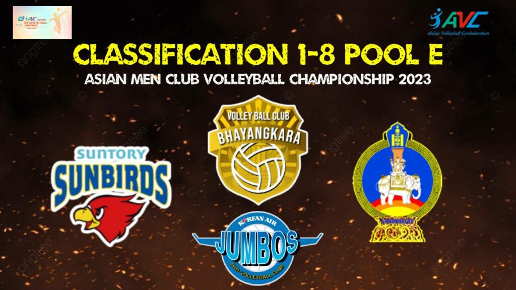 Jadwal Jakarta Bhayangkara Presisi Classification 1 8 Asian Mens Club Volleyball Championship 2023 Pool E