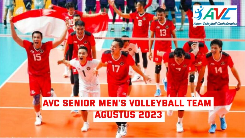 Timnas Voli Putra Indonesia Avc Senior Men Volleyball Team 2023