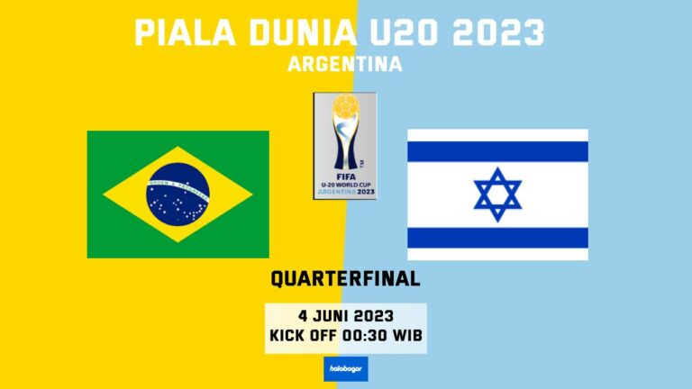 Prediksi Israel U20 vs Brazil U20 Babak 8 Besar Piala Dunia U20