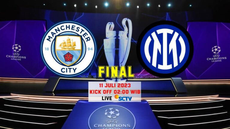 Prediksi Manchester City vs Inter Milan di Final Liga Champions 2023
