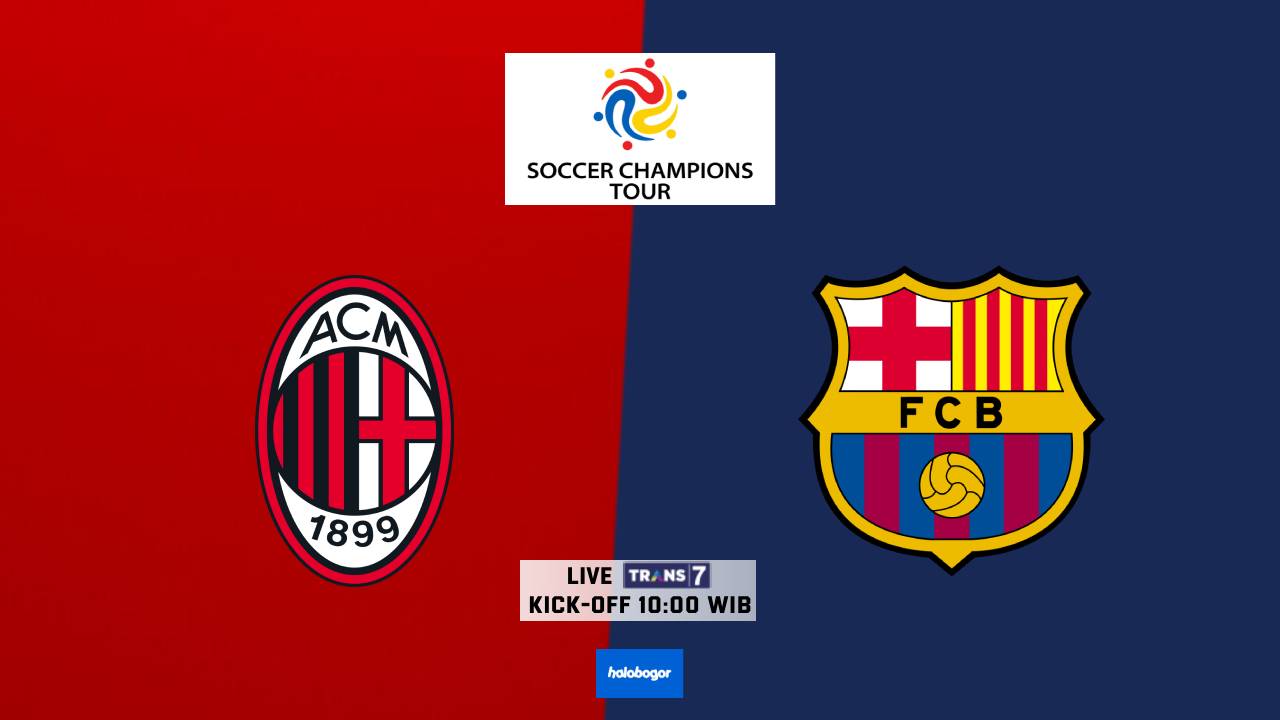 Prediksi AC Milan vs FC Barcelona di Soccer Champions Tour 2 Agustus 2023