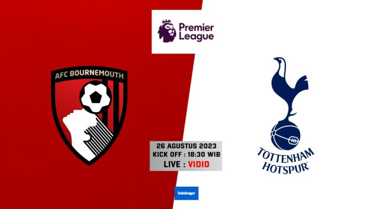 Prediksi Bournemouth vs Tottenham Hotspur di Liga Inggris Musim 2023-2024 pekan 3