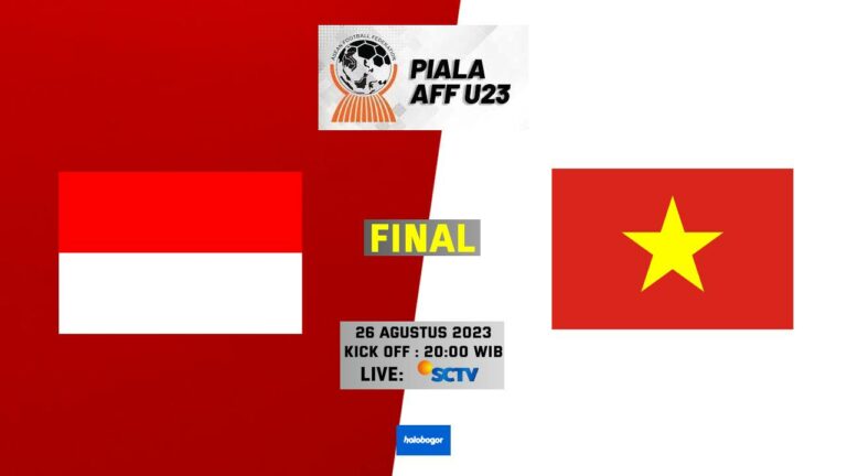 Prediksi Skor Indonesia U23 vs Vietnam U23 di Final AFF 26 Agustus 2023