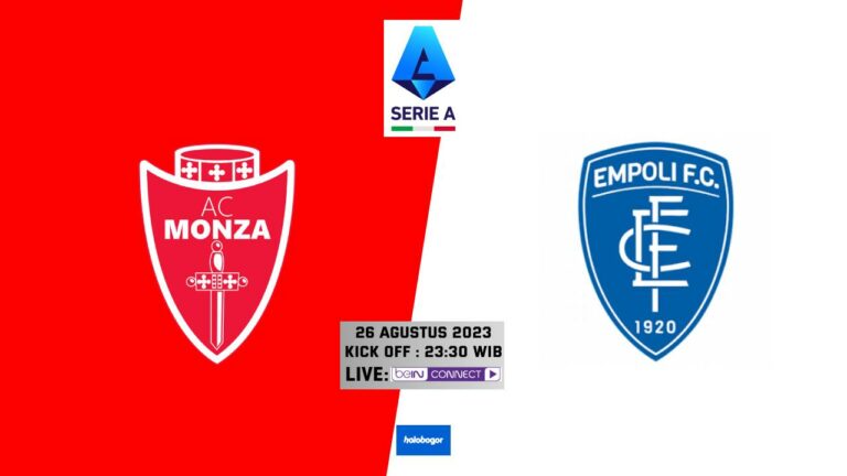 Prediksi Monza vs Empoli di Serie A Italia 26 Agustus 2023