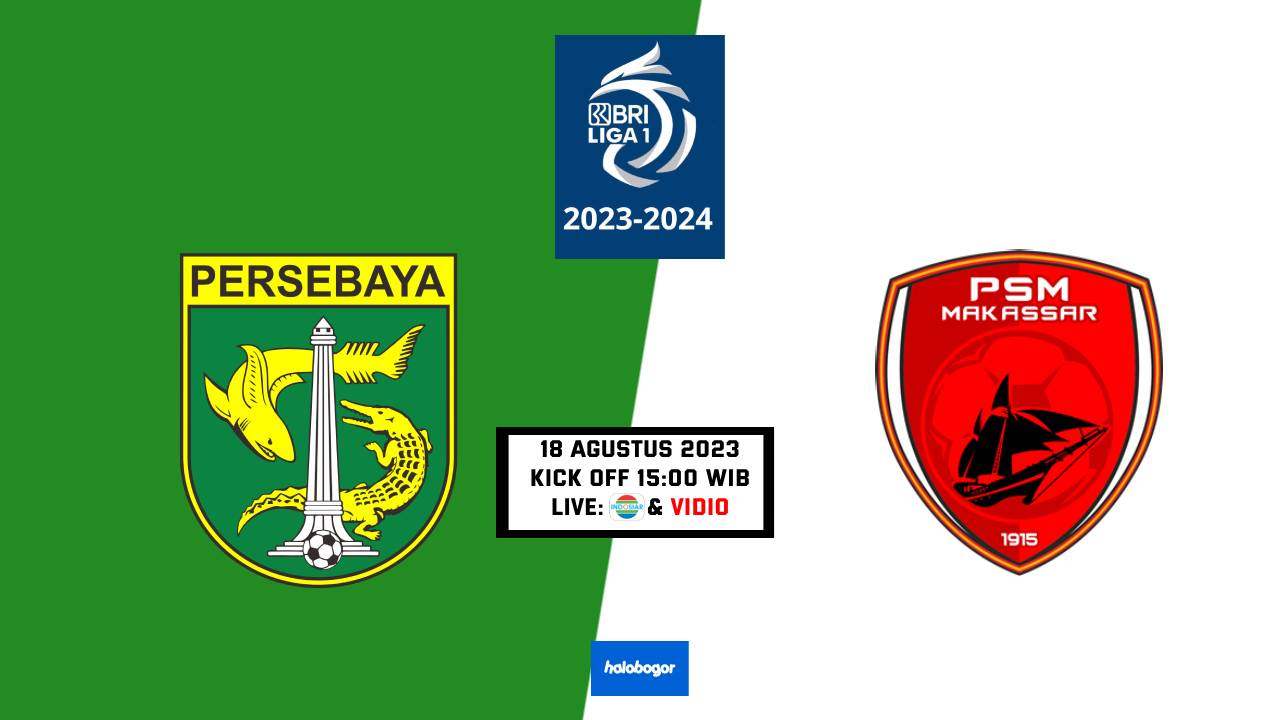 Prediksi Persebaya vs PSM Makassar di BRI Liga 1 Indonesia 18 Agustus 2023